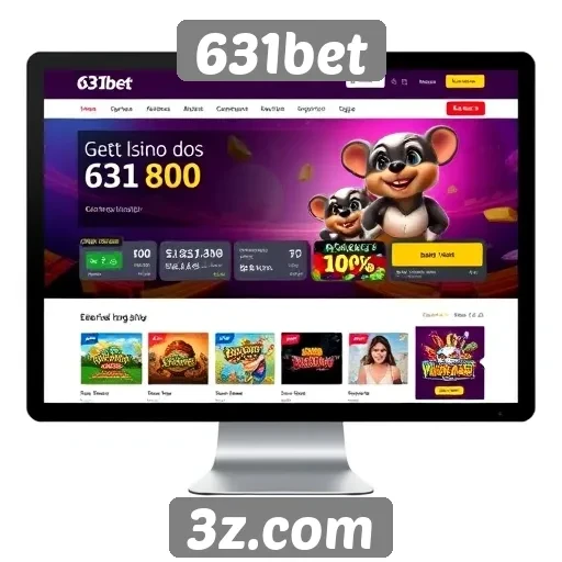 Acessibilidade e design do site 631bet