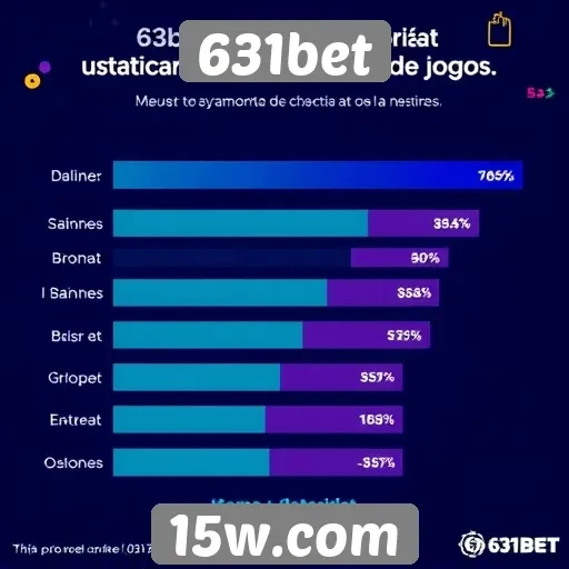 Estatísticas de usuários ativos na 631bet