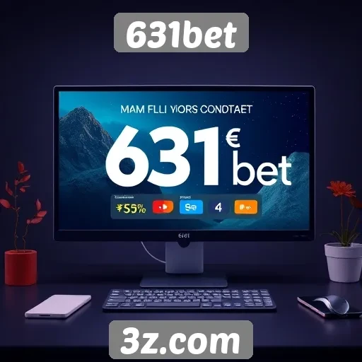 Usabilidade e design do site 631bet em destaque