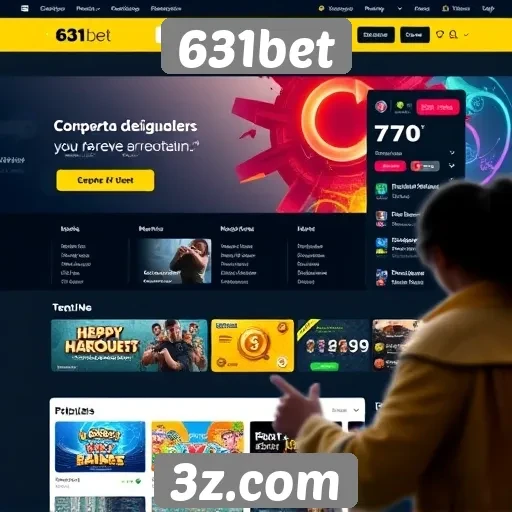 Experiência do usuário no site 631bet e sua navegação