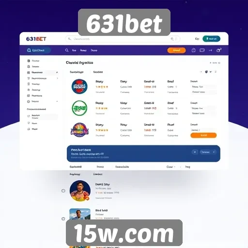 Interface do usuário e experiência de navegação na 631bet